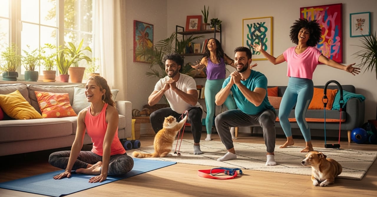 Fun Home Workouts to Keep You Moving and Smiling
