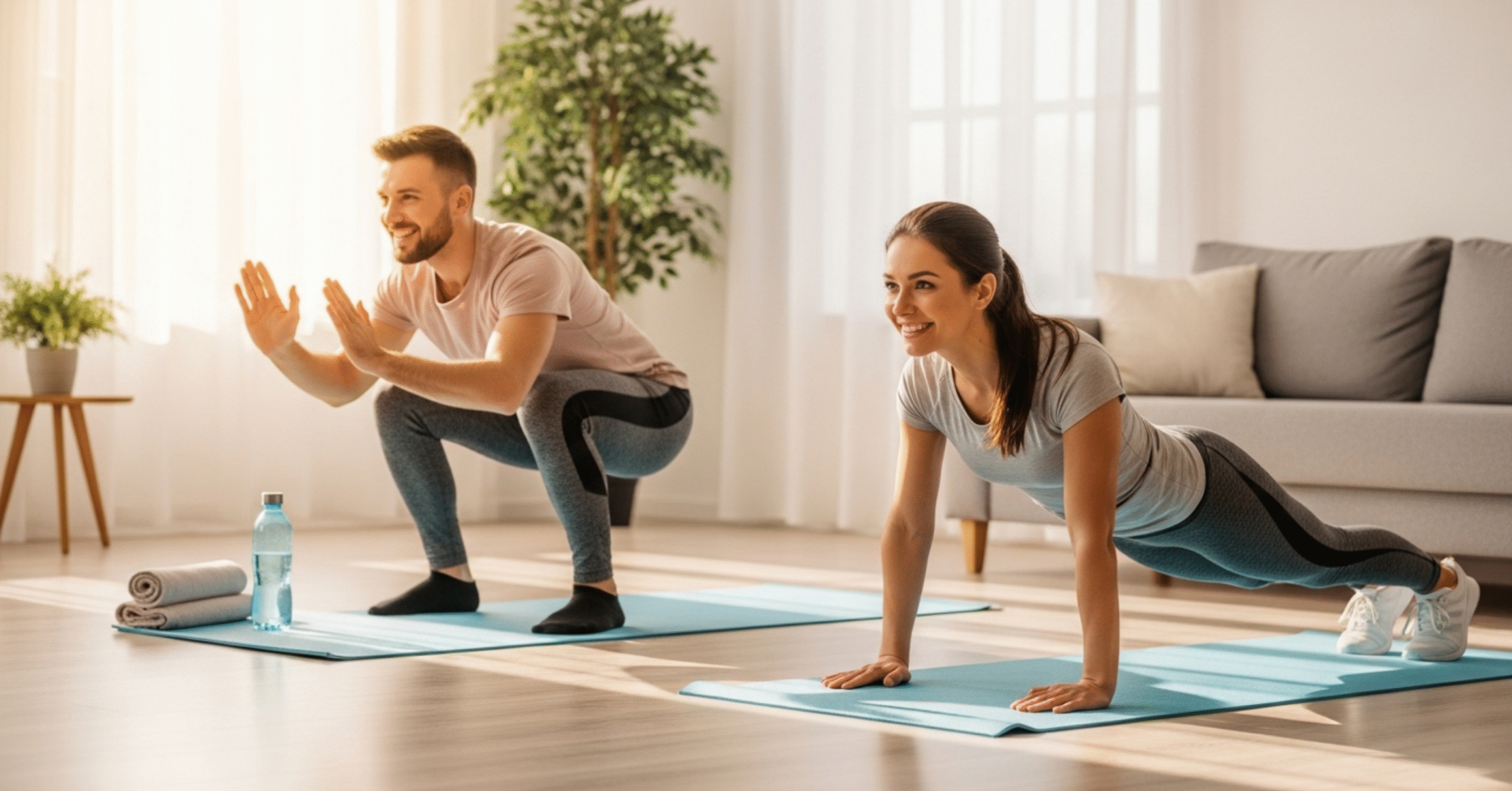 Home Workouts for Beginners Without Equipment—Get Fit Without the Gym!